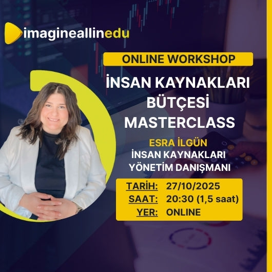 İNSAN KAYNAKLARI DEPARTMAN BÜTÇESİ MASTERCLASS